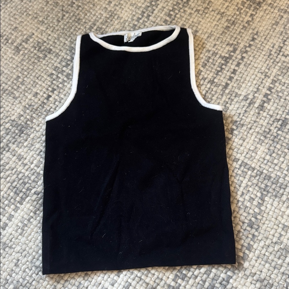 L'Academie by Marianna Lida Tank Top in Black - Picture 3 of 5